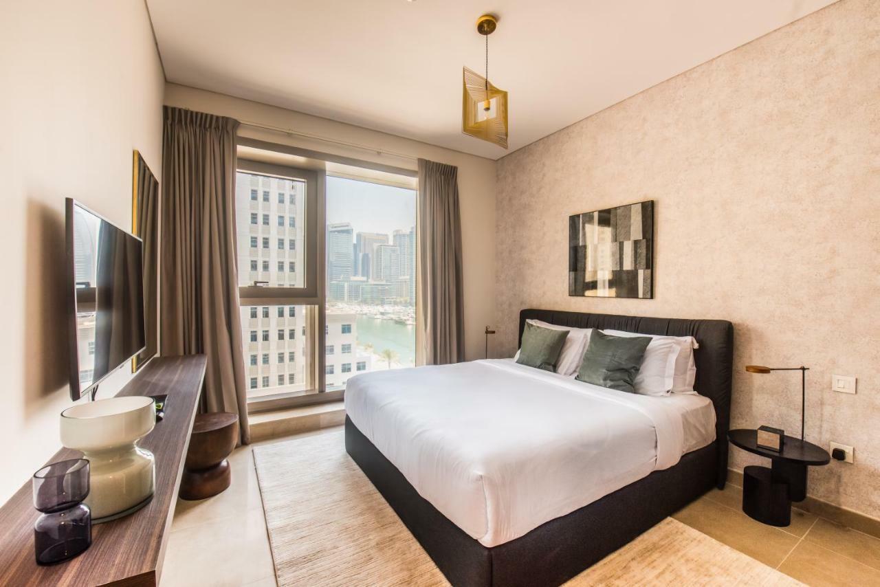 Fantastay Sparkle Tower One Bedroom Suite Marina View Dubai Esterno foto